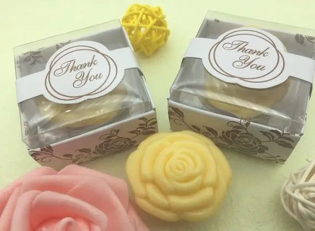 Mini Rose Handmade Soap Gifts – 10PCS for Guests, Bridesmaids & Party Souvenirs - Image 10