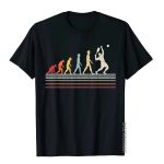 Funny Tennis Evolution T-Shirt – Retro Vintage Sport Tee for Men