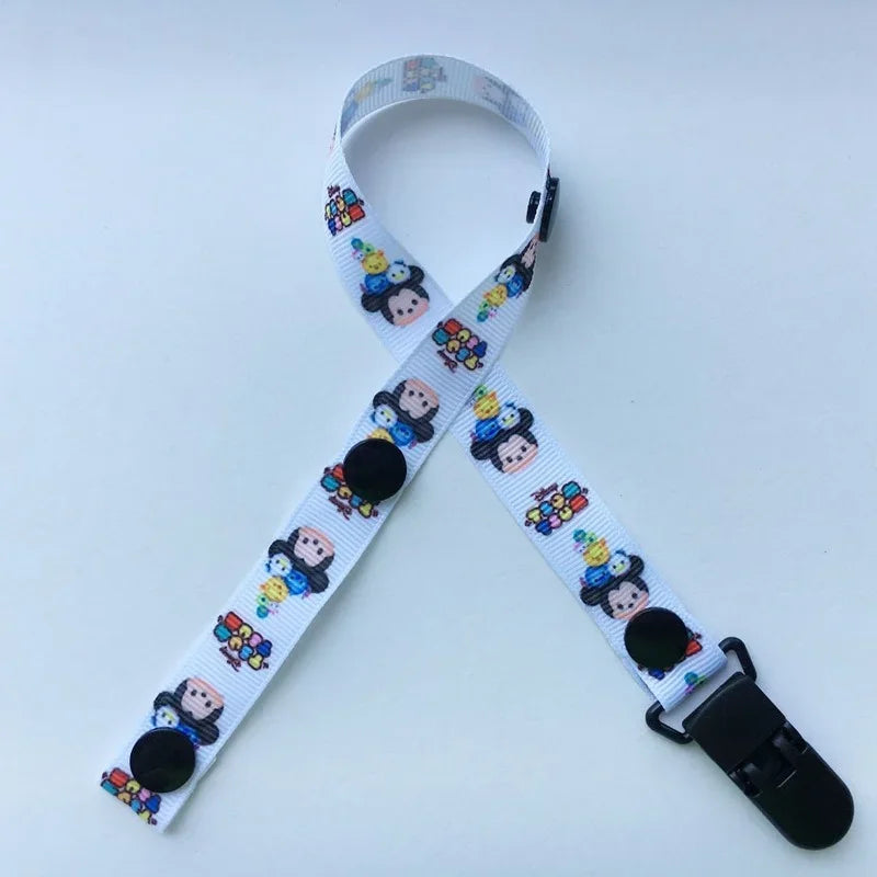 Disney Mickey Cartoon Baby Pacifier Clip – Soft & Comfortable Soothing Chain for Infants - Image 4