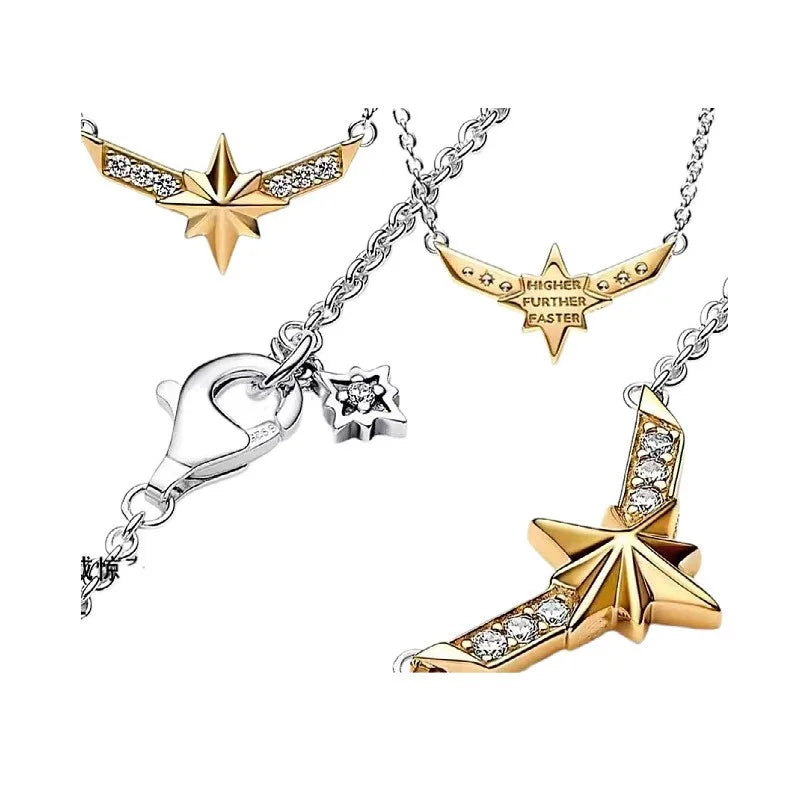 New Fine Red Love Heart Necklace – 925 Silver-Plated with Shining Zircon Bow - Image 62