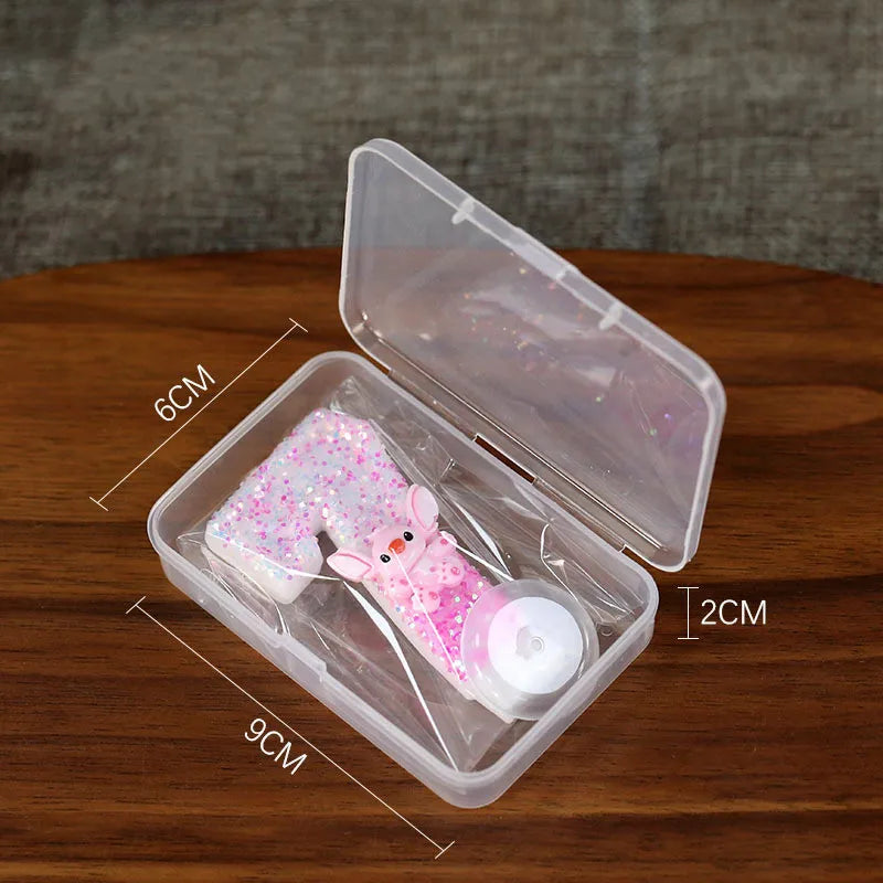 Disney Lilo & Stitch Digital Birthday Candle – Kawaii Stitch & Angel Party Decoration for Kids - Image 4