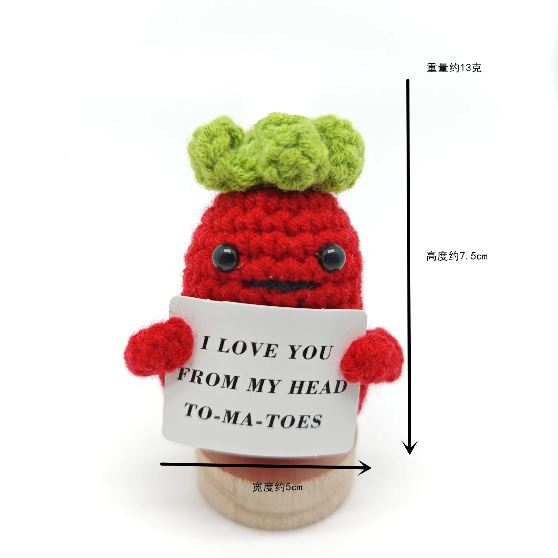 Funny Crochet Positive Energy Shark Doll – Emotional Support & Cute Knitted Woolen Bee Decor - Image 28