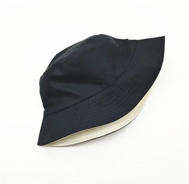 Custom Logo Fishing Bucket Hat – Unisex Reversible Cotton Sun Hat for Outdoor Use - Image 8