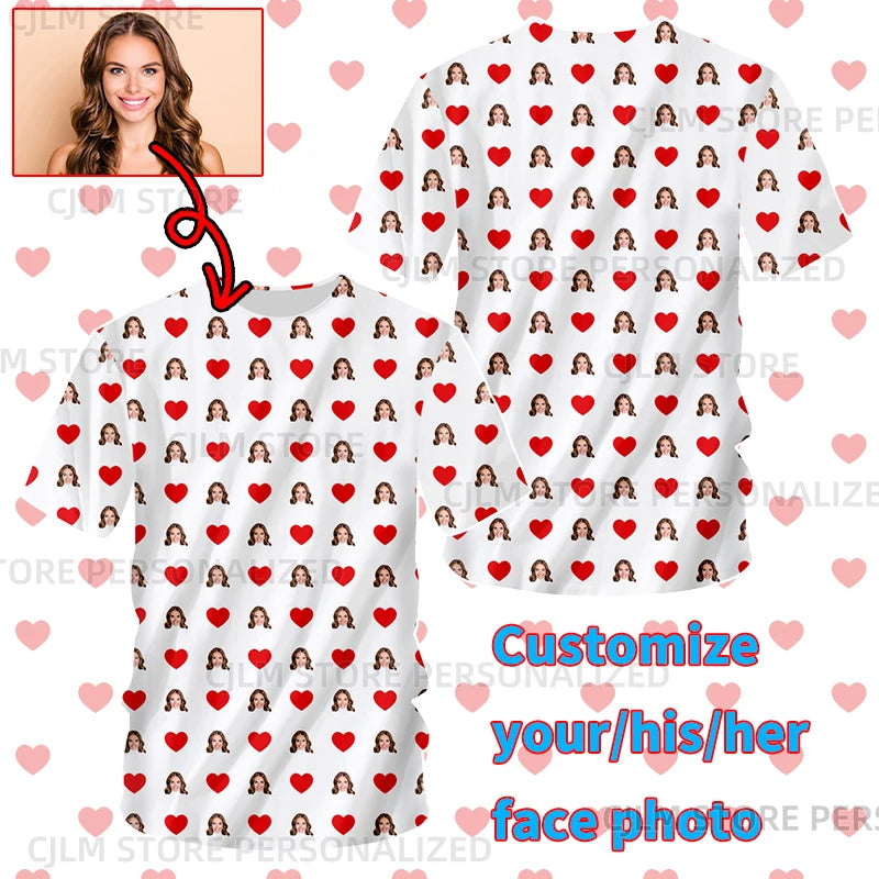 Custom 3D Full Body Printed T-Shirt – Personalized Avatar Graphic Tee for Men & Women - Image 4