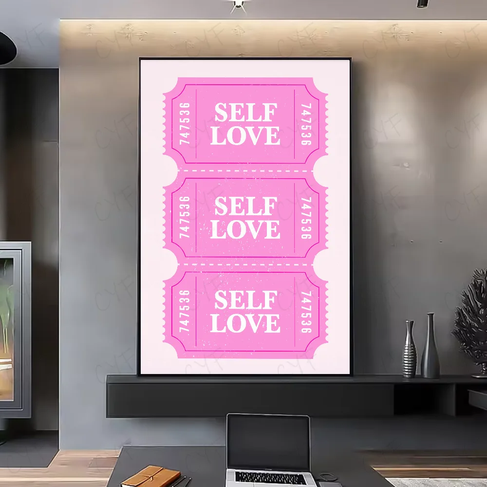 Minimalist Sunny Eclectic Love Quotes Poster – HD Waterproof Wall Art for Home & Living Spaces - Image 15