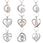 Trendy Hollow Heart Necklace – Unisex Love Pendant for BFF, Family & Party Gifts