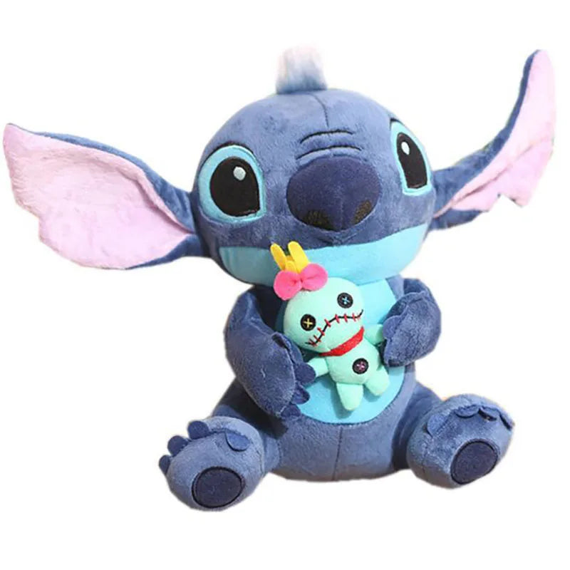 Hot Disney Cartoon Blue & Pink Stitch Plush Dolls - Image 9