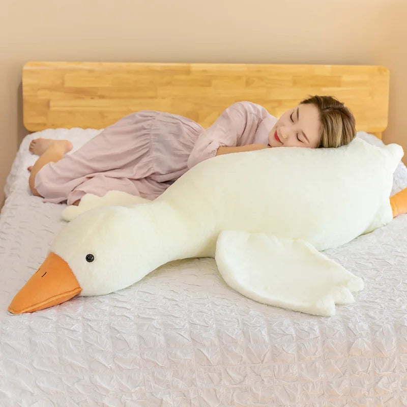 Funny Goose Plush Stuffed Soft Duck Sleeping Pillow