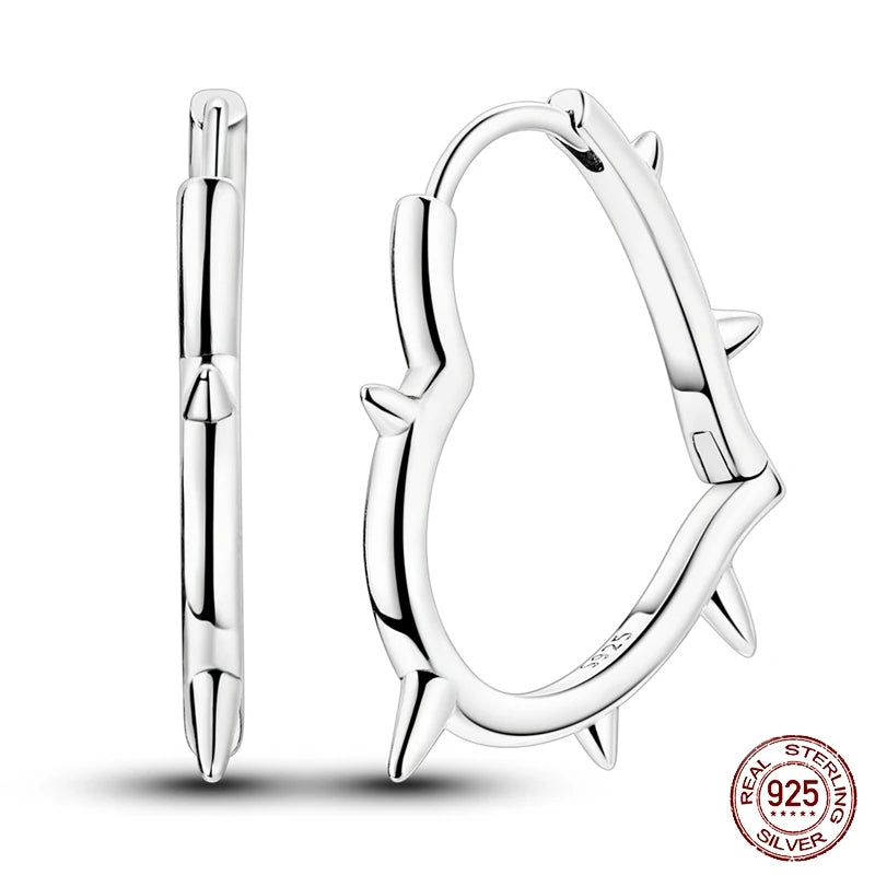 New 925 Sterling Silver Tassel Earrings – Love Heart, Star, Moon, Dragonfly & Tulip Designs - Image 28