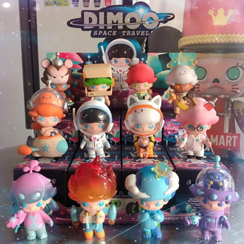 DIMOO Space Travel Binary Action Figure – Mystery Box Anime Figurine for Home Décor & Gifts - Image 6