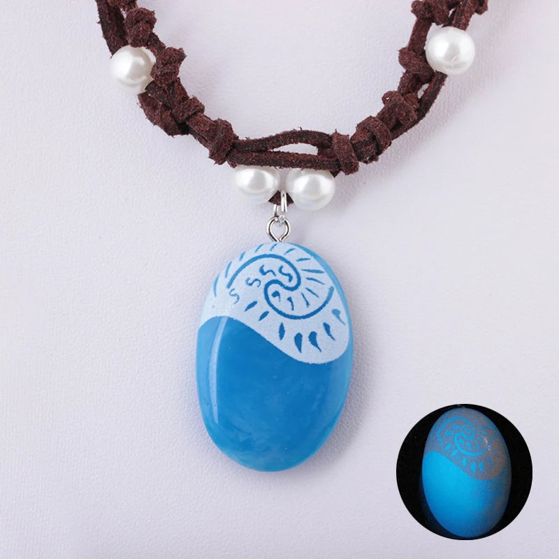 Disney Moana Ocean Necklace – Kawaii Cartoon Cosplay Jewelry for Girls & Kids - Image 8