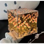 DIY Tulip Flower Sea Cube Night Lamp Kit