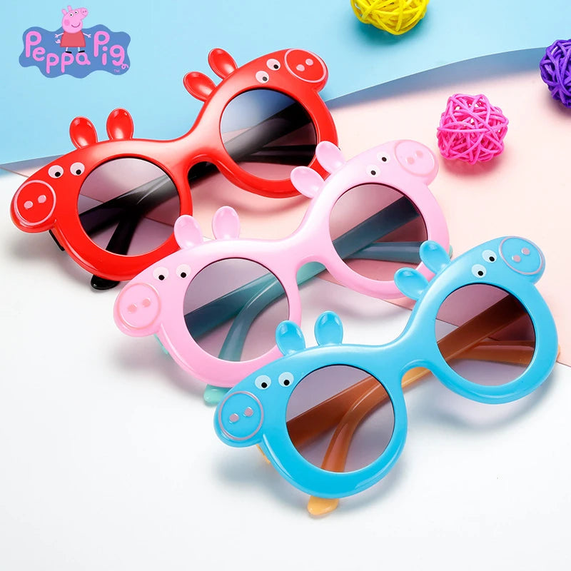 Peppa Pig Kids’ Sunglasses – Cute Cartoon UV Protection Shades for Summer - Image 2