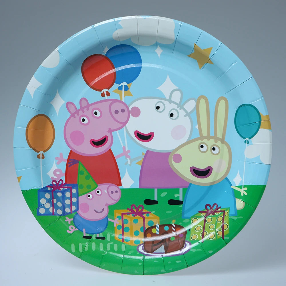 Peppa Pig Birthday Party Set – Kids’ Party Supplies with Speaker, Plates, Cups & Decorations - Image 19