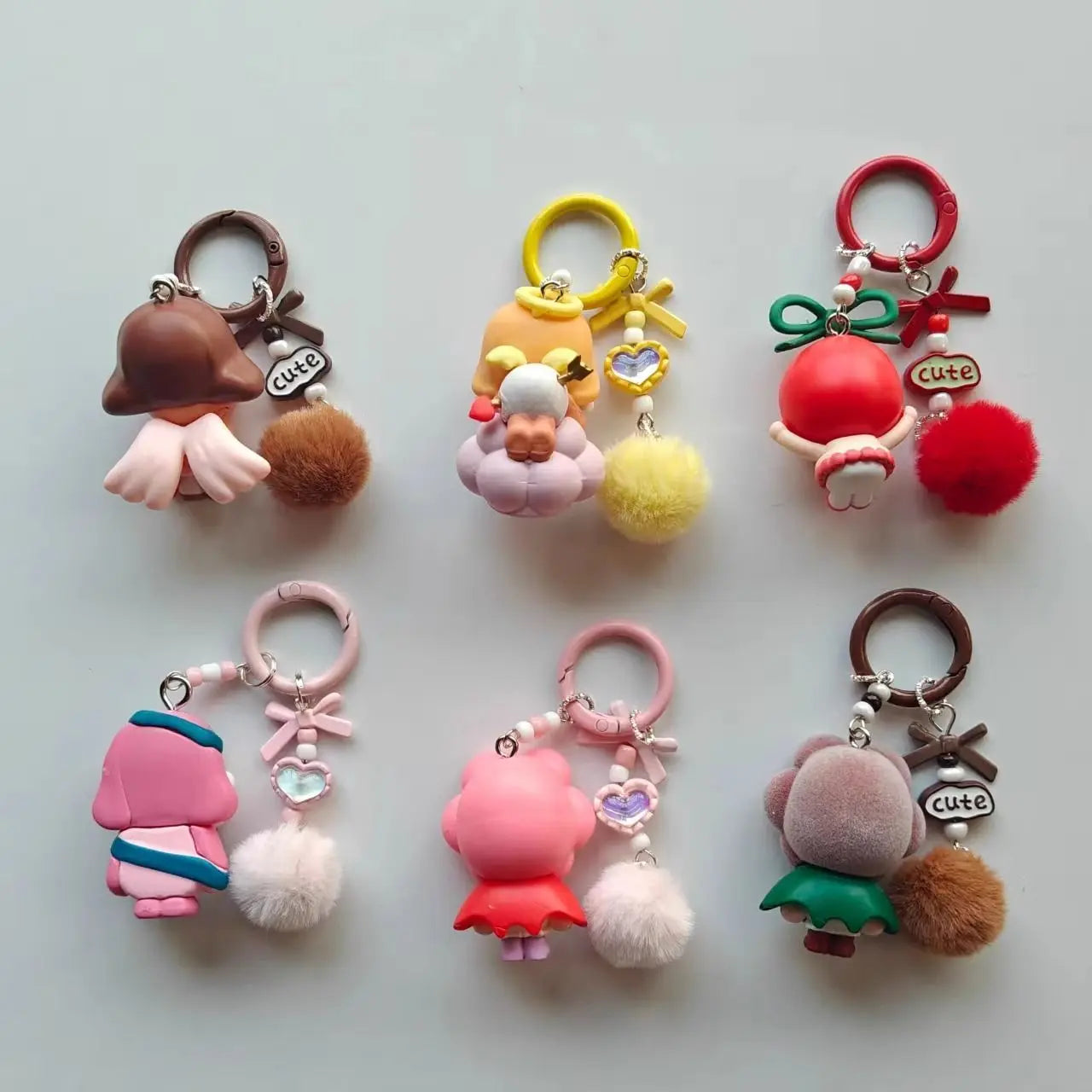 New Crybaby Kawaii Anime Keychain – Cute Cartoon Pendant for Bags, Cars & Gifts - Image 3