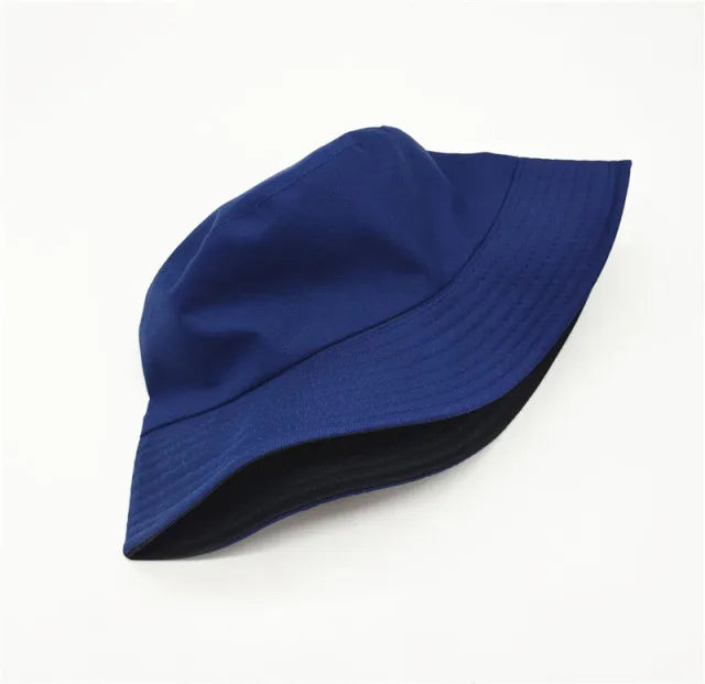 Custom Logo Fishing Bucket Hat – Unisex Reversible Cotton Sun Hat for Outdoor Use - Image 11